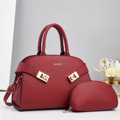 Two-Piece Large Capacity Women's Mother-and-Child Bag Set - 4