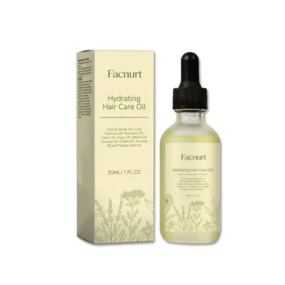 Facnurt Gentle Non-Irritating Hair Care Oil for Nourishing Hair Strands - 6