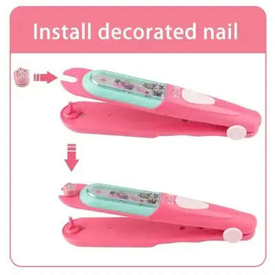 Girls' Jewelry Making Set, DIY Rhinestone Kit with Bead Machine