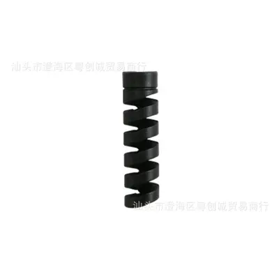 Spiral Silicone Data Cable Protector, Fits Apple and Android Charging Cables - 8