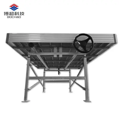 Mobile Hydroponic Ebb and Flow Seedling Workbench, 4x8 Adjustable Length, Indoor - 6