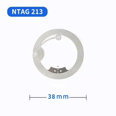 NTAG215 RFID etiket, 25*40 mm, dokunarak etkinleşen - 11