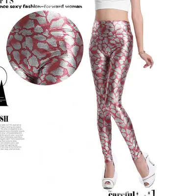 Figurbetonte elastische Yoga-Leggings für Damen, enge Passform - 1