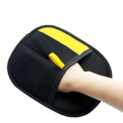 Anti-static Pet Hair Removal Glove Brush Deshedding Tool Hair Remover Glove for Cat Hair Carpet Sofa Cleaning