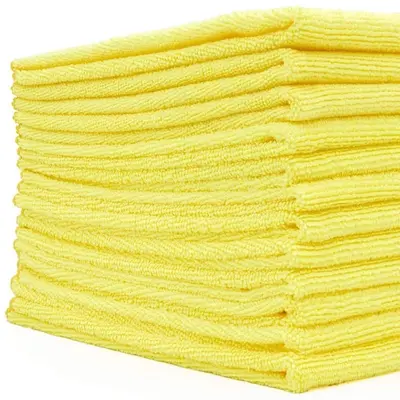 Factory Direct Sale Ultra-Fine Microfiber Warp Knitted Towel Non-Shedding Non-Fading Soft Car Washing Kitchen Cleaning Cloth - 8
