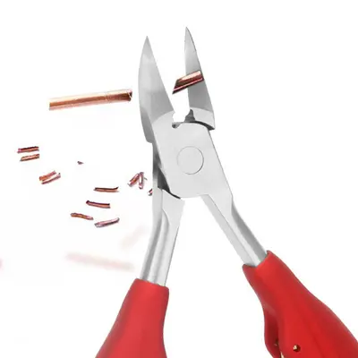 Edelstahl-Pediküre-Werkzeugsatz mit Nagelschere und Pinzette - 3