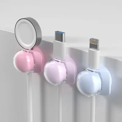 Multifunctional Hat Clip Cable Organizer for Charging and Data Cables - 10