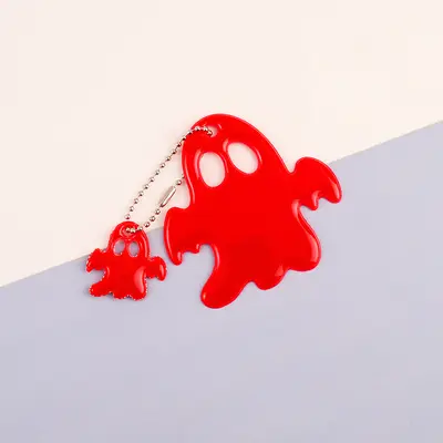 Reflective PVC Night Safety Pendant for Bicycles, Double-Sided - 10