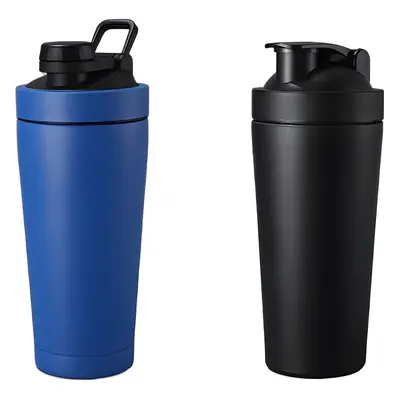 304 Paslanmaz Çelik Protein Shaker Spor Termos Bardak - 6