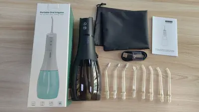 跨境新款便携式家用电动冲牙器洗牙器牙齿清洁器口腔护理护龈 - 7