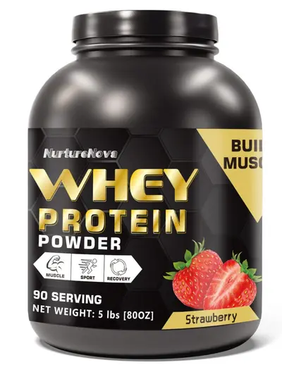 Whey Protein Tozu 5 lbs, Çikolata, Çilek, Vanilya, Matcha Aromalı - 8
