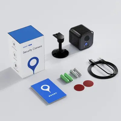 Low-Power WiFi Camera Compact Night Vision Bluetooth Network - 8