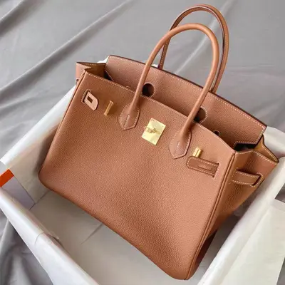 Platintasche mit Litschi-Muster, große Damen-Schultertasche, 25/30 cm - 10