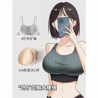 Strapless Push-Up Bra, Non-Slip Bandeau for Small Busts - 3
