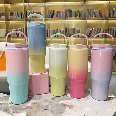 Termos bardak, 304 paslanmaz çelik, çay süzgeçli, 500 ml büyük kapasite - 4