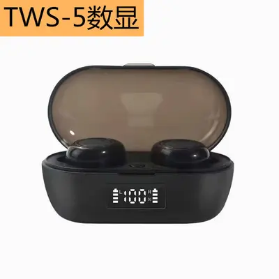 Y30/TWS-4/TWS-5 touch Bluetooth earbuds, frosted finish, power indicator