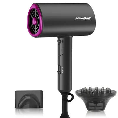 Foldable Hair Dryer, 110V, European, US and UK Standard - 8