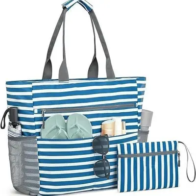 Foldable Beach Bag, Multifunctional for Swimming and Gym - 6