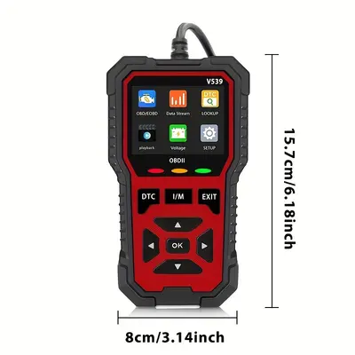 V539 OBD2 Car Code Reader and Fault Scanner - 3