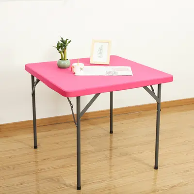 Semi-elastic tablecloth, milk silk, easy clean, polyester