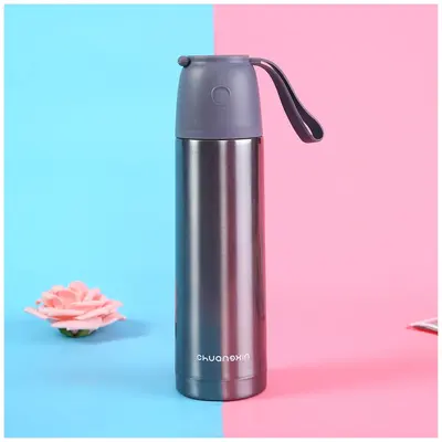 304 stainless steel smart touch thermos cup, large capacity - 10