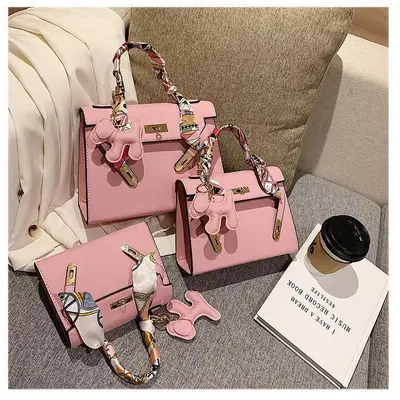 Mini Kelly Bag Women's Handbag, Large Capacity Elegant Design - 5