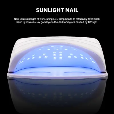 Nail UV lamp for simultaneous both hands curing