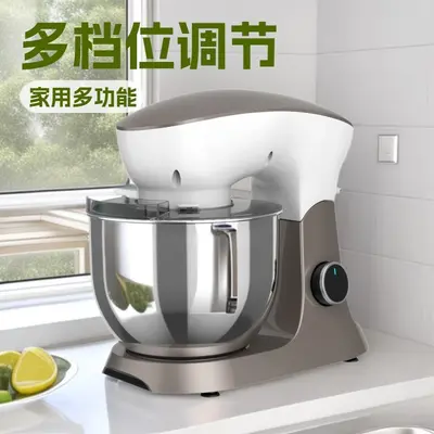 Food mixer 6.5-8 L, aluminum housing, silent DC motor - 4