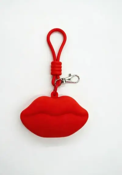 Silicone Lipstick Pouch, Zipper Coin Purse, Small Bag - 11