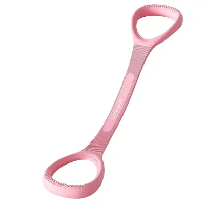 Silicone 8-Shaped Yoga Back Opener Resistance Band for Home Fitness - 6