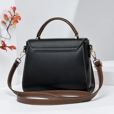 Women's Single Shoulder Bag, Small Square Versatile Design - 3