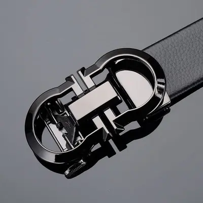 Men's Automatic Buckle Belt Korean Fashion Comfortable Youth and Middle-aged Waist Belt Business Casual Pants Belt Wholesale