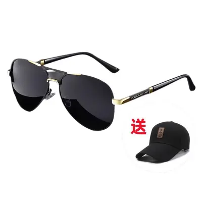 Men's Day-Night Polarized Color-Changing Sunglasses, UV Protection, for Driving - 6