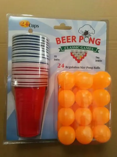 Beer Pong Cup Red Party Cup, Table Tennis Fun Beer Cup