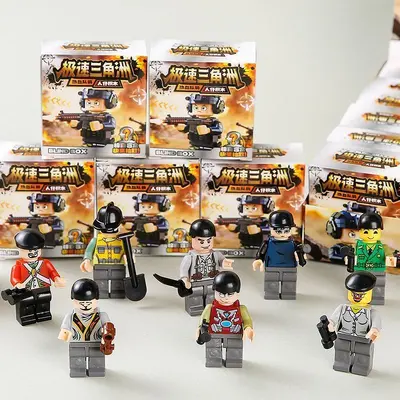 Delta Force Figure Building Block Blind Box, Children's Educational Assembly Toy - 4