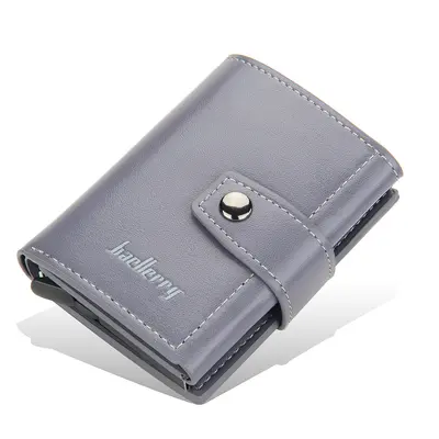Herren-RFID-Kartenhalter mit Aluminiumbox und mehreren Kartenfächern - 11