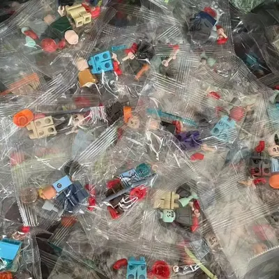 LEGO uyumlu minifigür yapı taşı seti, şehir polis ve askeri figürler, eğitici hediye - 5