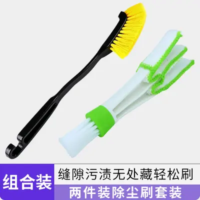 Araba tekerleği fırçası, lastik fırçası, sert kıllı, yumuşak kıllı, çelik jant aralığı leke çıkarma temizleme fırçası, araba yıkama aleti, araba temizliği - 11