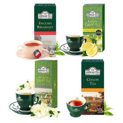Earl Grey siyah çay, 25 çay poşeti