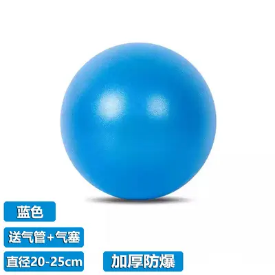25cm Pilates Ball PVC Mini Yoga Ball, Explosion-Proof, Glute Training - 7