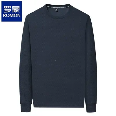 Men's Round Neck Long Sleeve Sweatshirt, Spring 2026 - 2