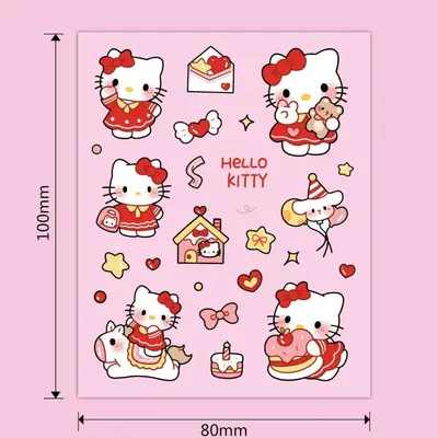 200 Adet Sevimli Karikatür El Defteri Sticker Seti, Su Geçirmez - 10