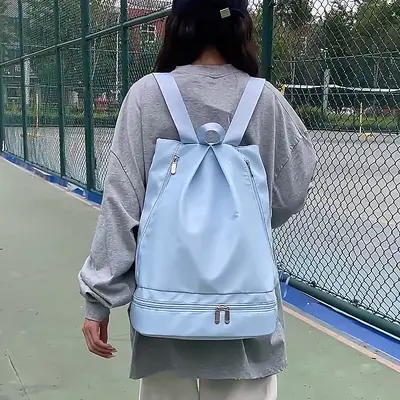 Fitness-Rucksack mit Schuhfach, Oxford-Gewebe - 3