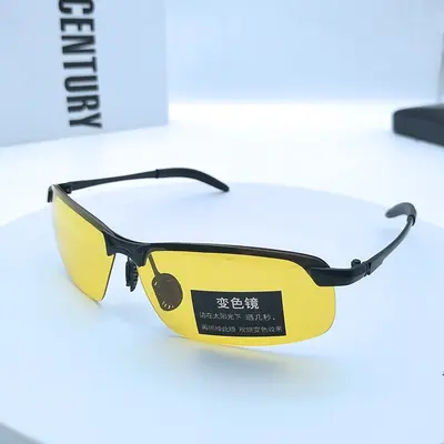 Auto-Tinting Polarized Driving Glasses for Men - 10