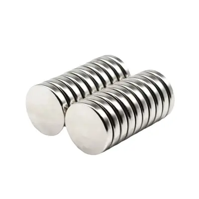 Starker runder Neodym-Magnet, selbstklebend, Kühlschrankmagnet