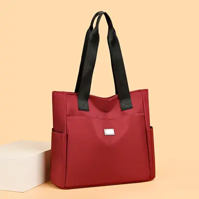 Women's Large Capacity Tote Bag, Casual Everyday Shoulder Bag - 8