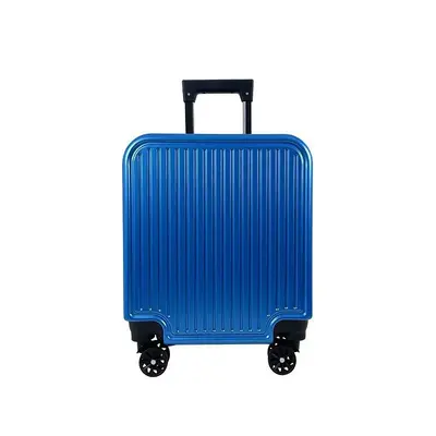 Women's suitcase small 18 inch ins popular lightweight combination lock wheeled bag 20 student boarding travel leather suitcase men - 12