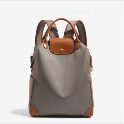 Clean Design Premium Dual-Shoulder Backpack Commute Laptop Bag Lightweight Large-Capacity Nylon Backpack Business Travel Bag - 6