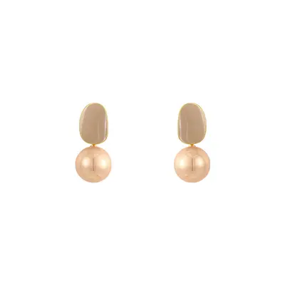 Silbernadel Premium-Perlen-Blüten-Ohrringe, modisch, retro, leicht, luxuriös, französisch, elegant, Temperament, Internet-Influencer, Damen-Ohrringe