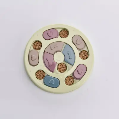 Dog Puzzle Toy Feeder with Anti-Choke Slow Feeder Bowl - 9